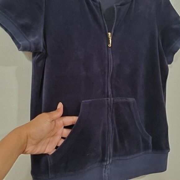 JUICY COUTURE Black Label Robertson Velour Jacket - Picture 8 of 10